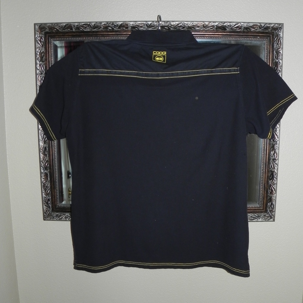 COOGI Australia black / yellow polo Size 4XL - Picture 8 of 8